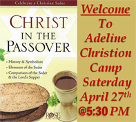 Seder Meal - Christ in the Passover